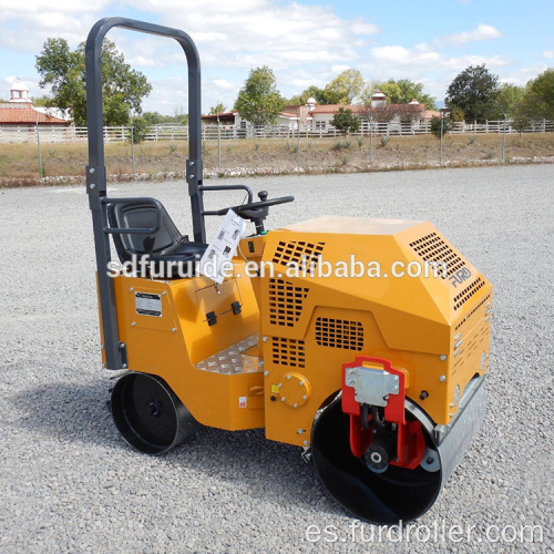 Rodillo compactador vibratorio autopropulsado diesel de 800 kg (FYL-860)